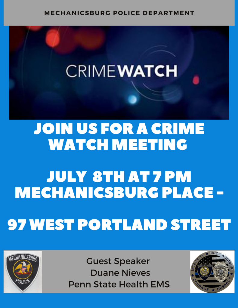 Crime Watch Meeting